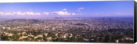 Framed Cityscape, Los Angeles, California, USA Print