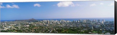 Framed Honolulu, Hawaii Print