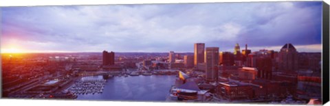 Framed Baltimore Maryland USA Print