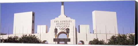 Framed Los Angeles Memorial Coliseum, Los Angeles, California Print