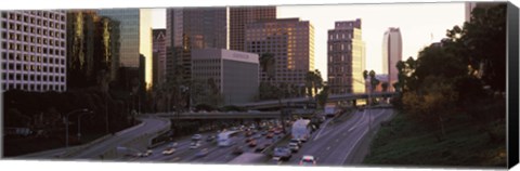 Framed City of Los Angeles, California Print