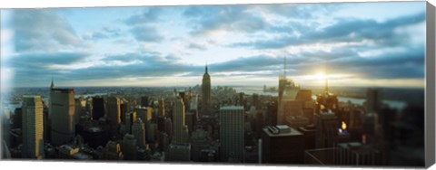 Framed Buildings in a city, Empire State Building, Manhattan, New York City, New York State, USA 2011 Print