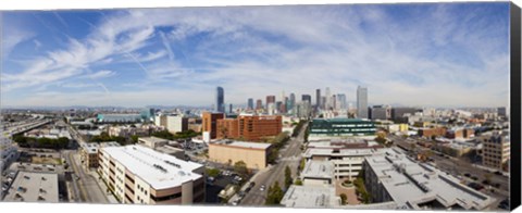 Framed Buildings in Downtown Los Angeles, Los Angeles County, California, USA 2011 Print