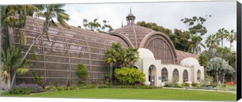 Framed Botanical Building in Balboa Park, San Diego, California, USA Print