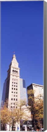 Framed Clock tower, Denver, Colorado Print