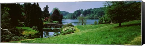 Framed Stourhead Garden, England, United Kingdom Print