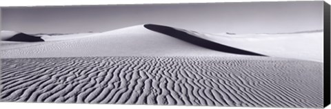 Framed Dunes in Black and White, New Mexico Print