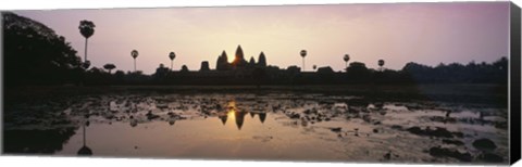 Framed Angkor Vat Cambodia Print