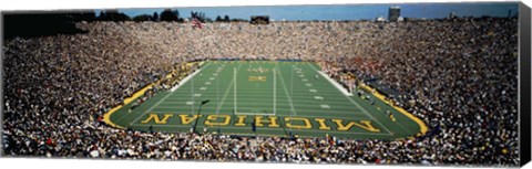 Framed University Of Michigan Stadium, Ann Arbor, Michigan, USA Print