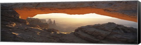 Framed Mesa Arch, Canyonlands National Park, Utah USA Print