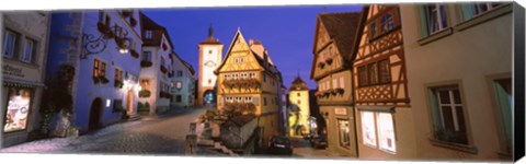 Framed Germany, Rothenburg ob der Tauber Print