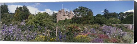 Framed Crathes Castle Scotland Print