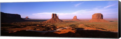 Framed Monument Valley Tribal Park, Arizona, USA Print