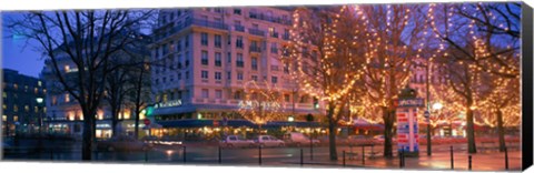 Framed Evening, Paris, France Print