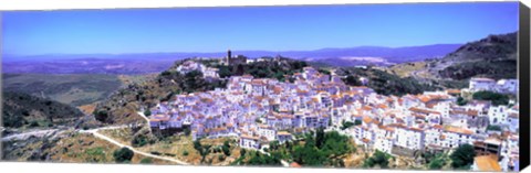 Framed Casares, Andalucia, Spain Print