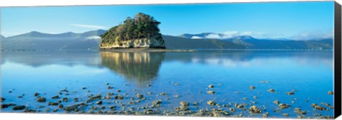 Framed Marlborough Sound, New Zealand Print