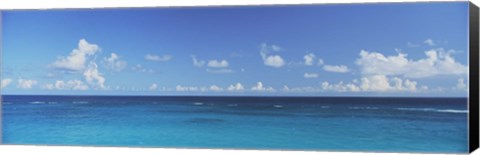 Framed Clouds over the ocean, Atlantic Ocean, Bermuda Print