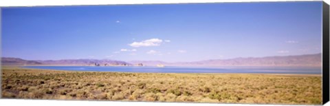 Framed Pyramid Lake, Nevada Print