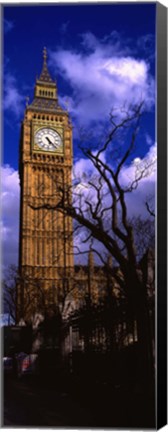 Framed Low Angle View Of Big Ben, London, England, United Kingdom Print