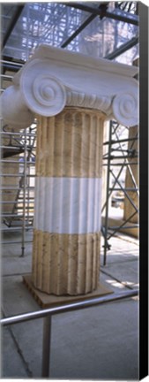 Framed Column in the Acropolis, Athens, Greece Print