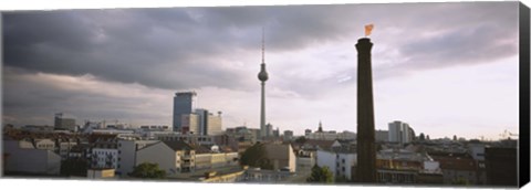 Framed Tower in a city, Berlin, Germany Print