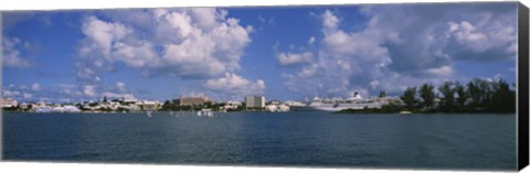 Framed Hamilton harbor, Bermuda Print