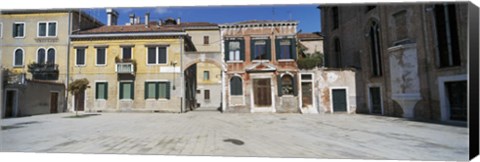 Framed Houses in a town, Campo dei Mori, Venice, Italy Print