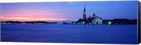 Framed Church at the waterfront, Redentore Church, Giudecca, Venice, Veneto, Italy Print