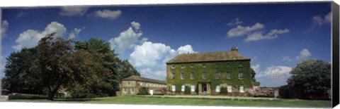 Framed Facade of a building, Crakehall, Bedale, North Yorkshire, England Print