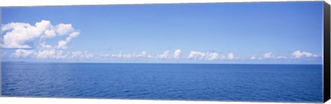 Framed Panoramic view of the ocean, Atlantic Ocean, Bermuda Print