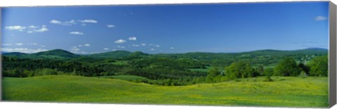 Framed Farm, Peacham, Vermont, USA Print