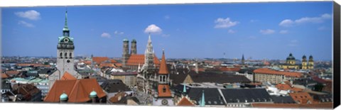 Framed Cityscape, Munich, Germany Print