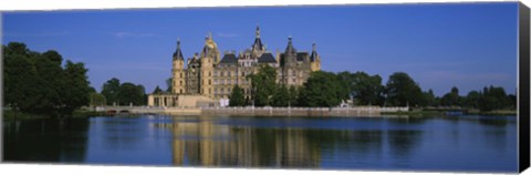 Framed Schwerin Castle, Schwerin, Mecklenburg-Vorpommern, Germany Print