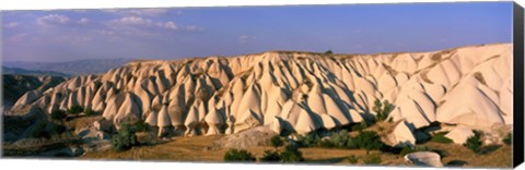 Framed Pinnacles, Goreme Valley, Cappadocia, Turkey Print