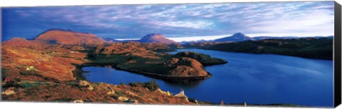 Framed Loch Inchard Sutherland Scotland Print