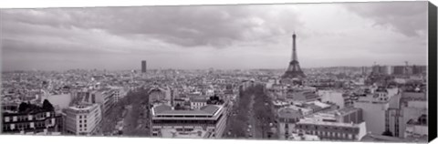 Framed Eiffel Tower, Paris, France Print