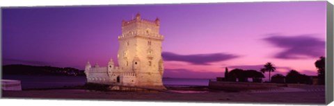 Framed Portugal, Lisbon, Belem Tower Print