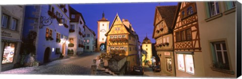 Framed Germany, Rothenburg ob der Tauber Print