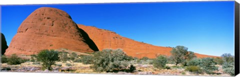 Framed Olgas, Australia Print