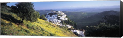 Framed Casares, Spain Print