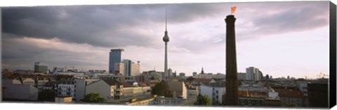 Framed Tower in a city, Berlin, Germany Print