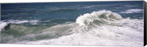 Framed High angle view of waves in the sea, Australia Print