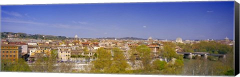 Framed Buildings in a city, Rome, Italy Print