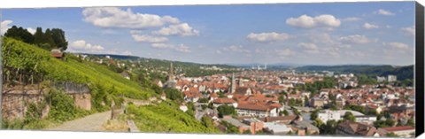 Framed Houses in a village, Stuttgart, Baden-Wurttemberg, Germany Print