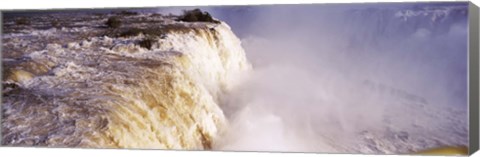 Framed Iguacu Falls, Brazil Print