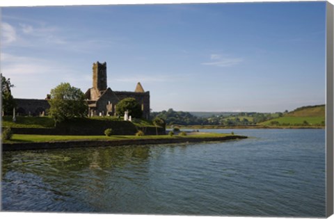 Framed 14th Century Timoleague Abbey, Timoleague, County Cork, Ireland Print