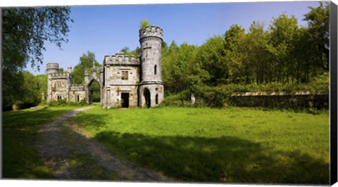 Framed Ballysaggartmore Towers, Lismore, County Waterford, Republic of Ireland Print