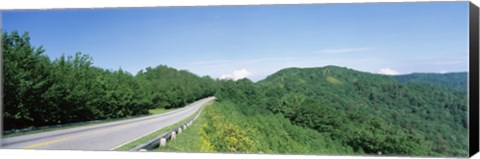 Framed Newfound Gap road, Great Smoky Mountains National Park, Tennessee Print