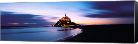 Framed Mont Saint Michel France Print