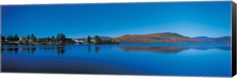 Framed Blue Water at Laurentide, Quebec, Canada Print